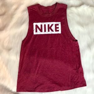 Nike Cut Off Tank Dri Fit